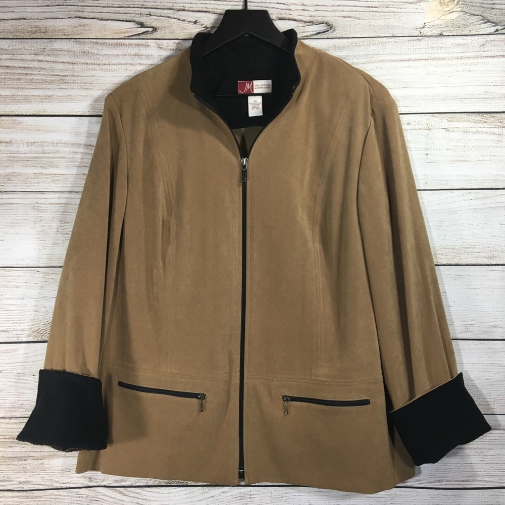 JM Collection By Jennifer Moore Zip Up Jacket